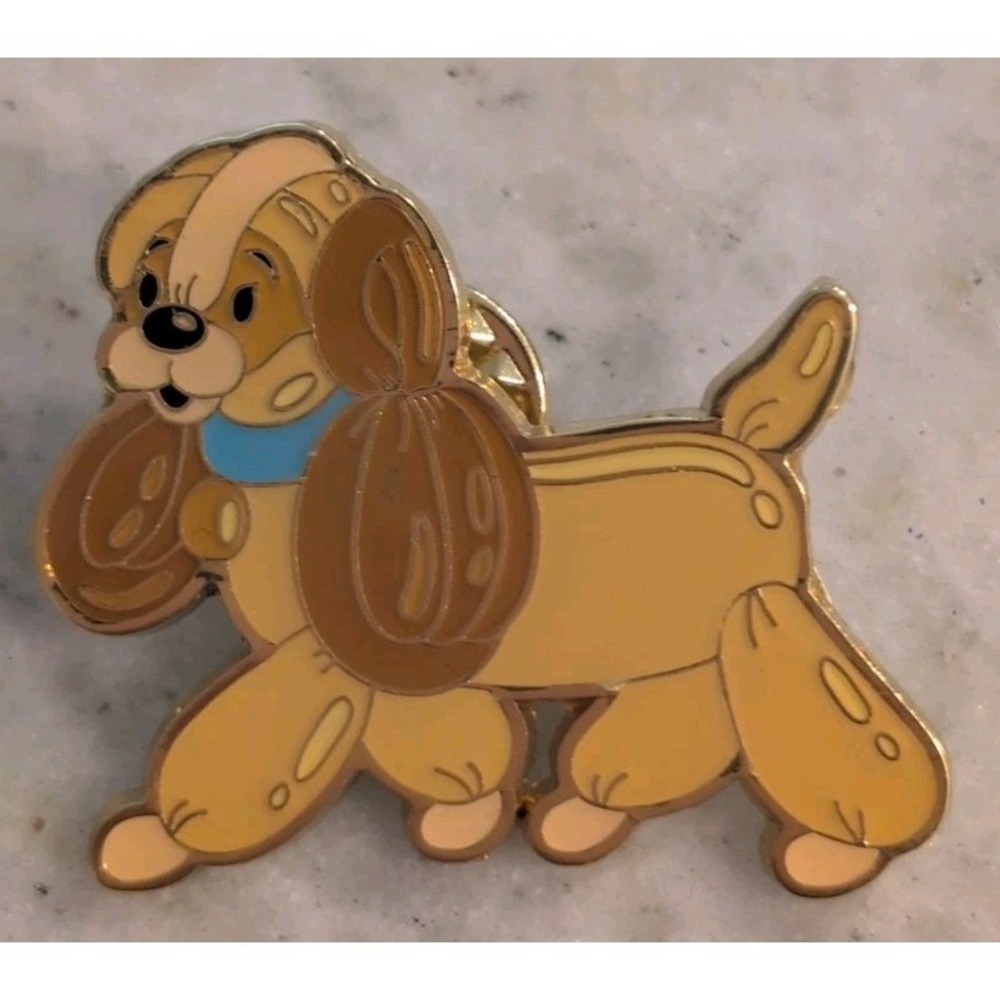 Loungefly Disney Lady Balloon Animal Character Enamel Pin Lady And The Tramp